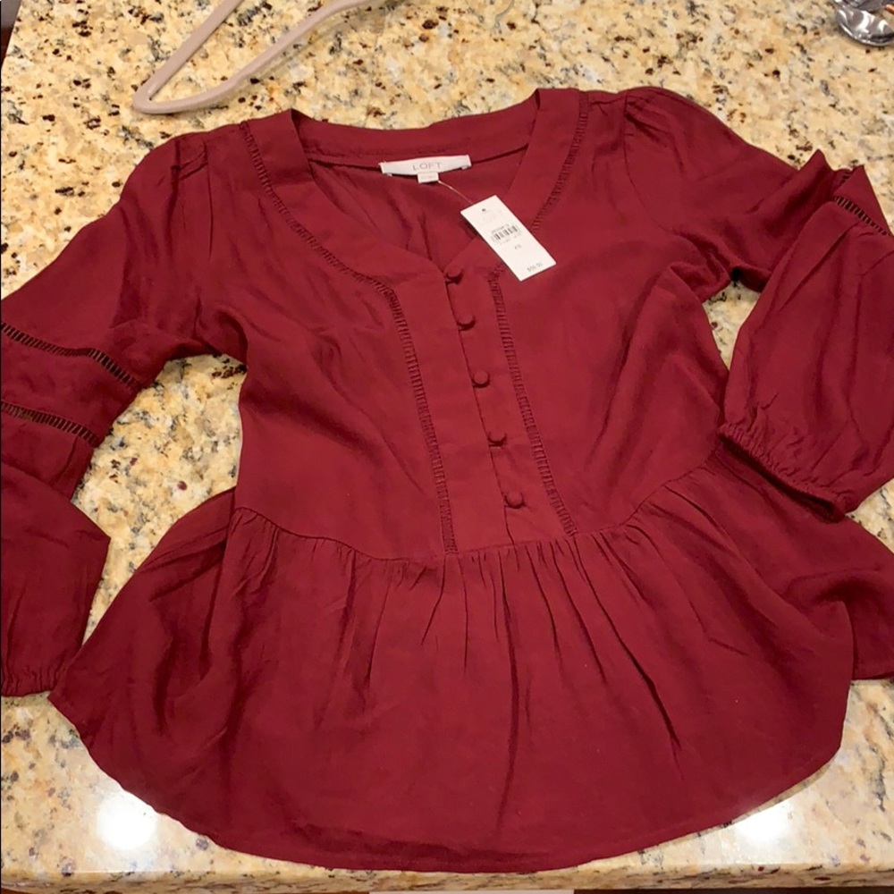 Peplum top